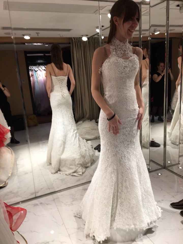 I have a dress!