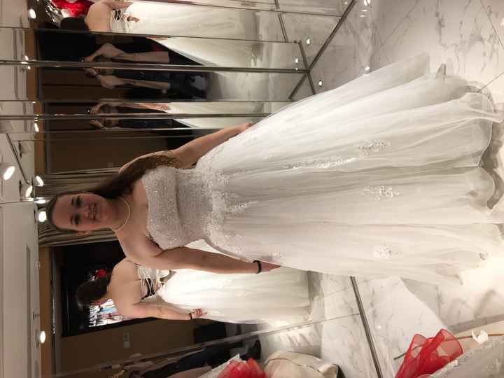 I have a dress!