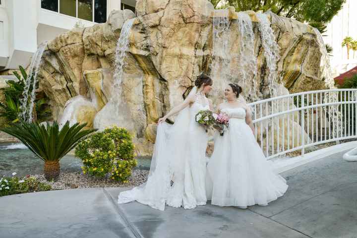 BAM: Vegas Tropicana Outdoor Wedding