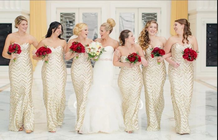 Can Anyone Show Me Their Red and Gold Wedding Inspiration? 35