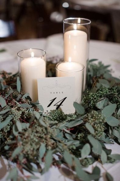 Winter wedding- centerpiece help! 4
