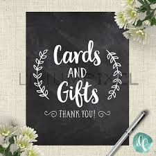 Funds/gift/cards table and your sign guest book table! 15