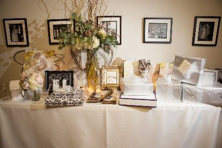 Funds/gift/cards table and your sign guest book table! 17