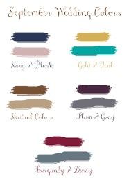 Colors for late September wedding?? 11
