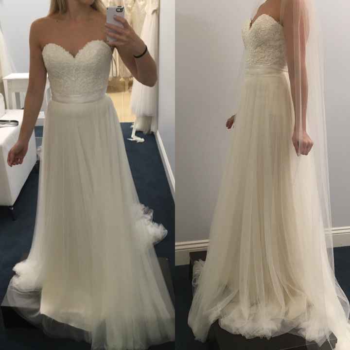 The dreaded dress indecision!  Love two, can only choose one!  Help a girl out!