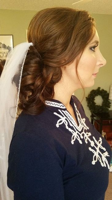 Wedding hair & makeup trial!! {Pics included} I need your opinions!