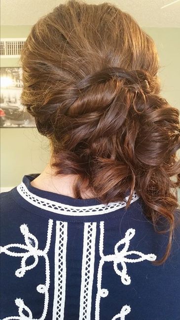 Wedding hair & makeup trial!! {Pics included} I need your opinions!