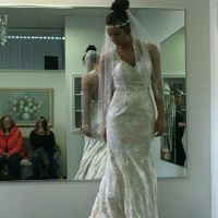 Tried my dress on!! :)