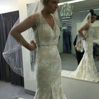 Tried my dress on!! :)