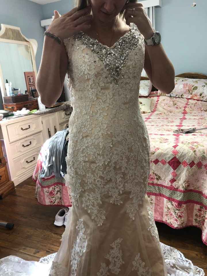 Should I find a different dress? 