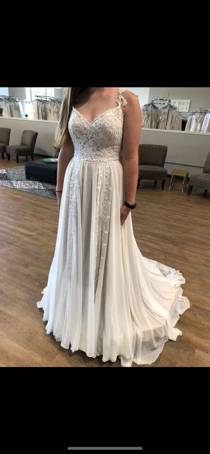 What shoes and jewelry would go best with my dress?! - 1