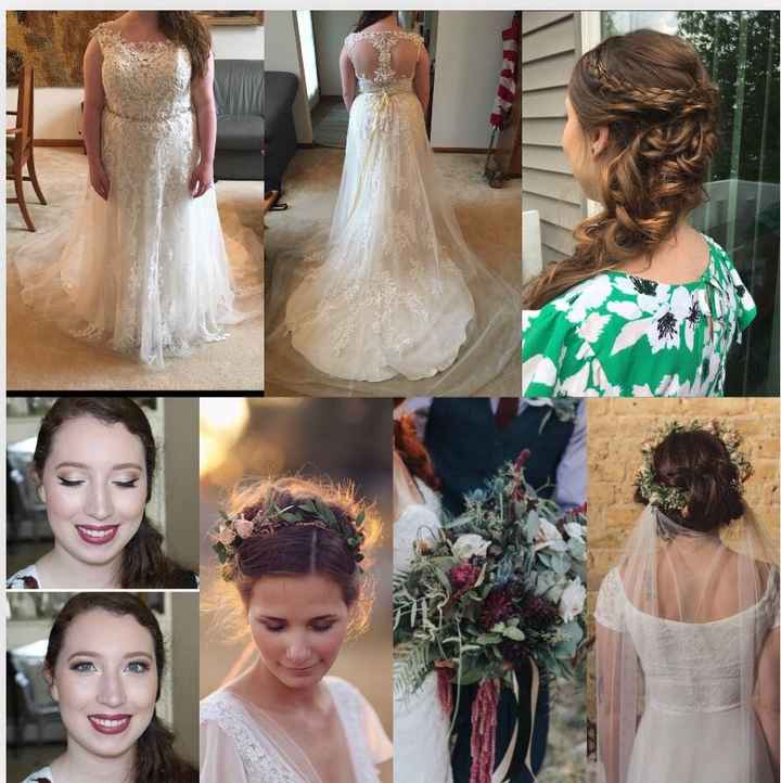 Wedding attire so far - 1