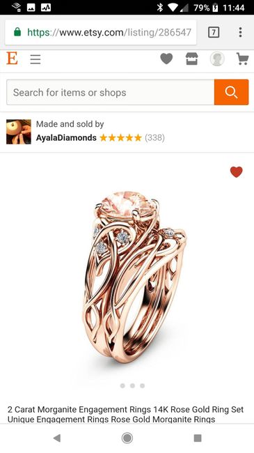 Mens wedding band from Etsy - 2