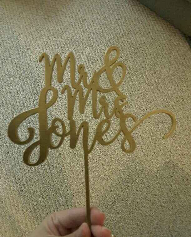 Show Me Your Cake Toppers