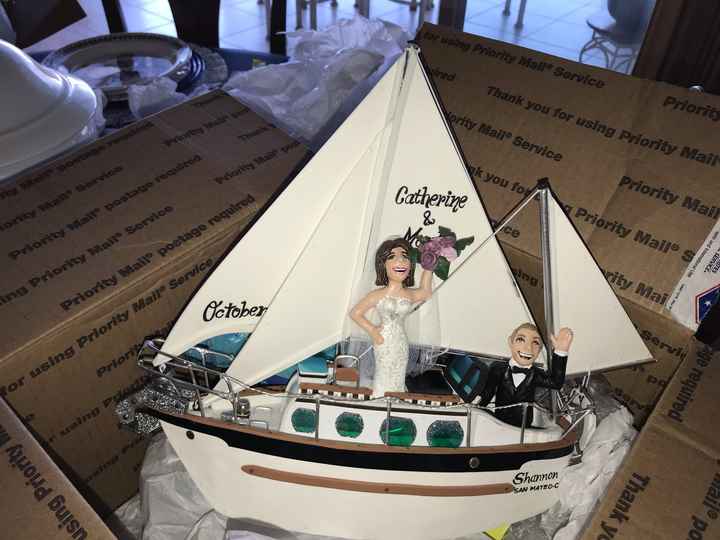 Cake Topper--making Sure to get it Back? - 1