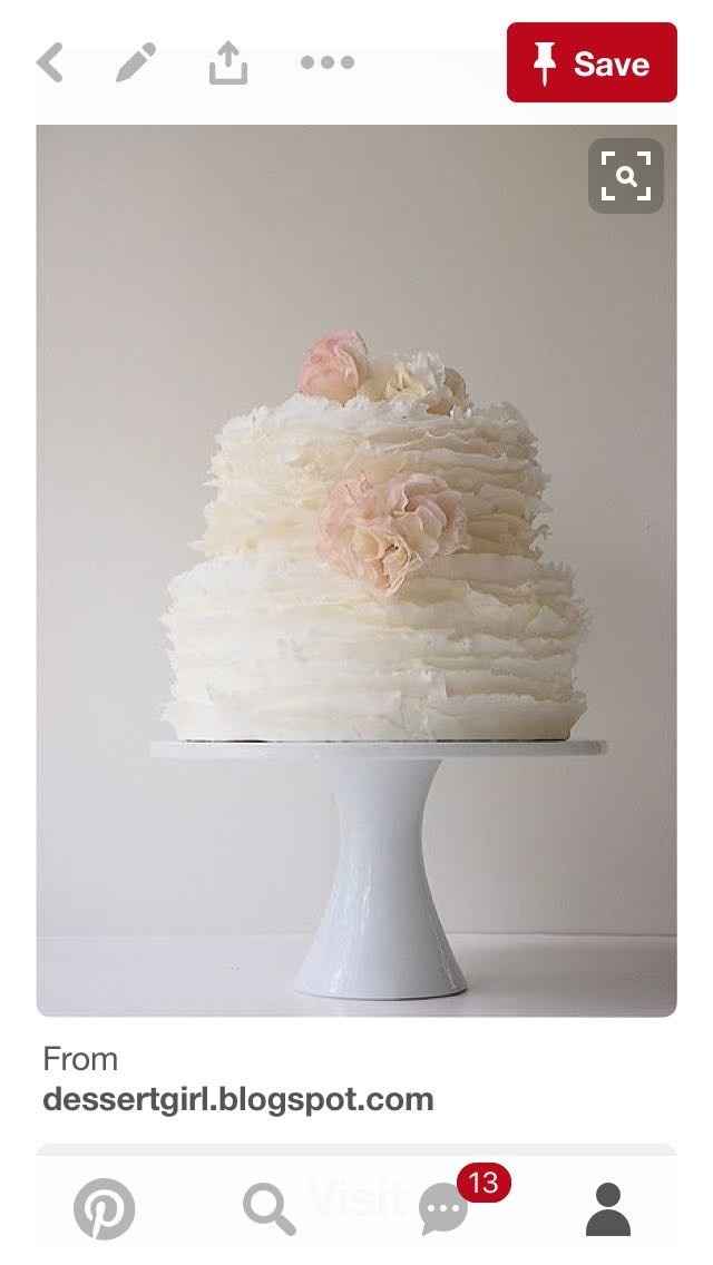 Small wedding cake