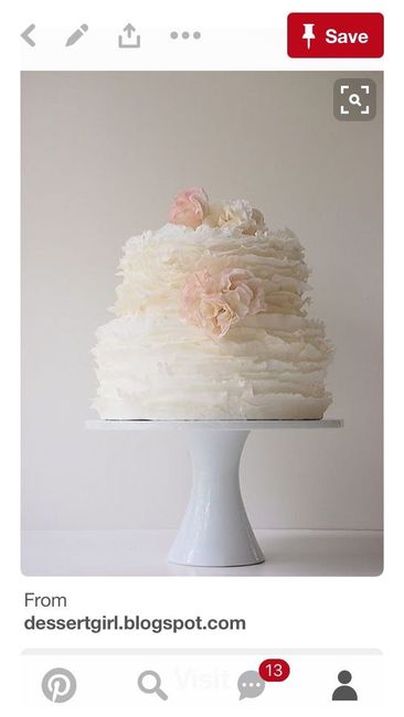 Small wedding cake