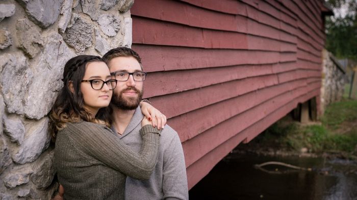 Admidst the Covid-19 panic, post your favorite picture from your engagement shoot. 8