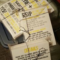 Our invites just came in!!