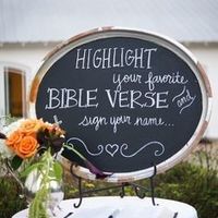 What are you doing for your guestbook?