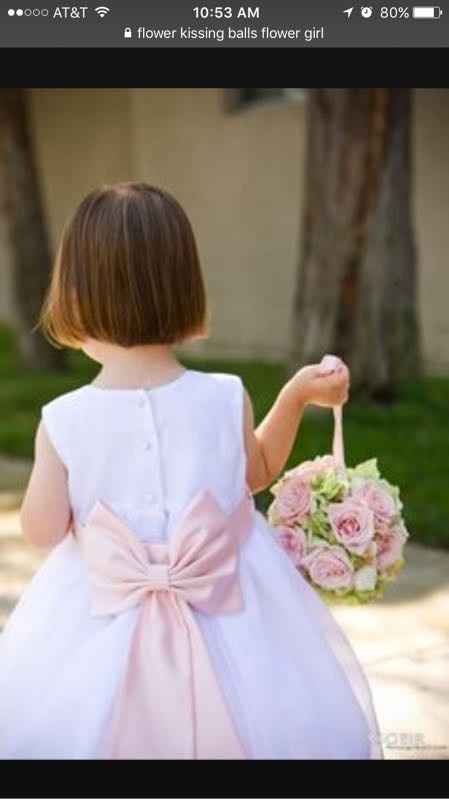 What to call a flower girl who can't throw flowers?`