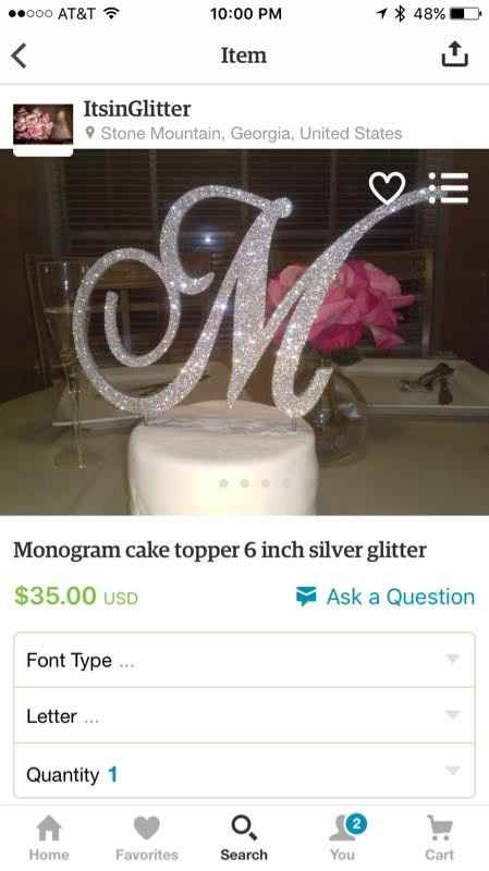 Cake toppers