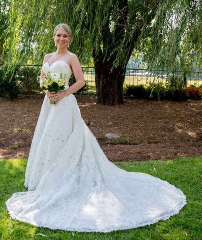 Did you regret wearing a ballgown?