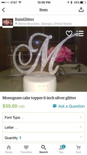 Cake toppers