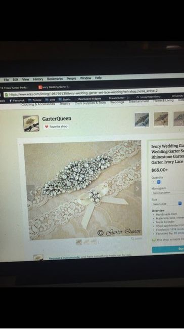 Do you have your Garter? Share a pic!!!