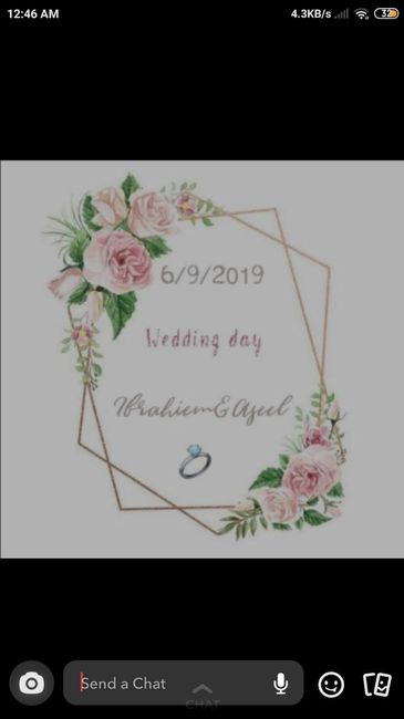 Today's my aunt wedding 1