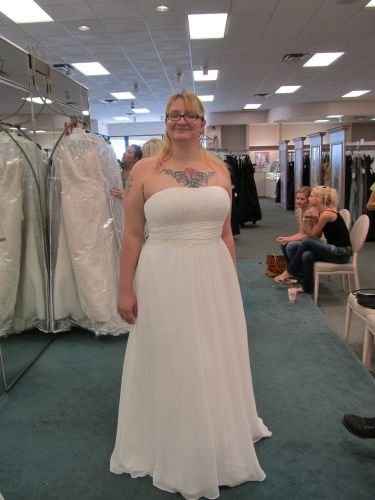 Needing a new wedding dress soon in 3 months!