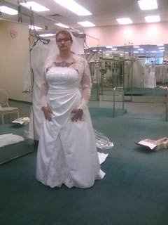 Show me the "almost" dress