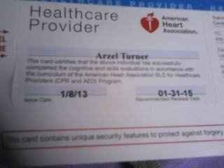 NWR: I passed my CPR!