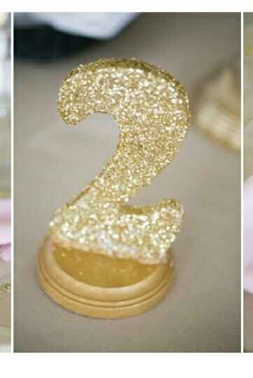 How should I number tables