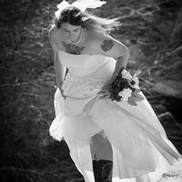 Wedding dress photoshoot (pictures included)