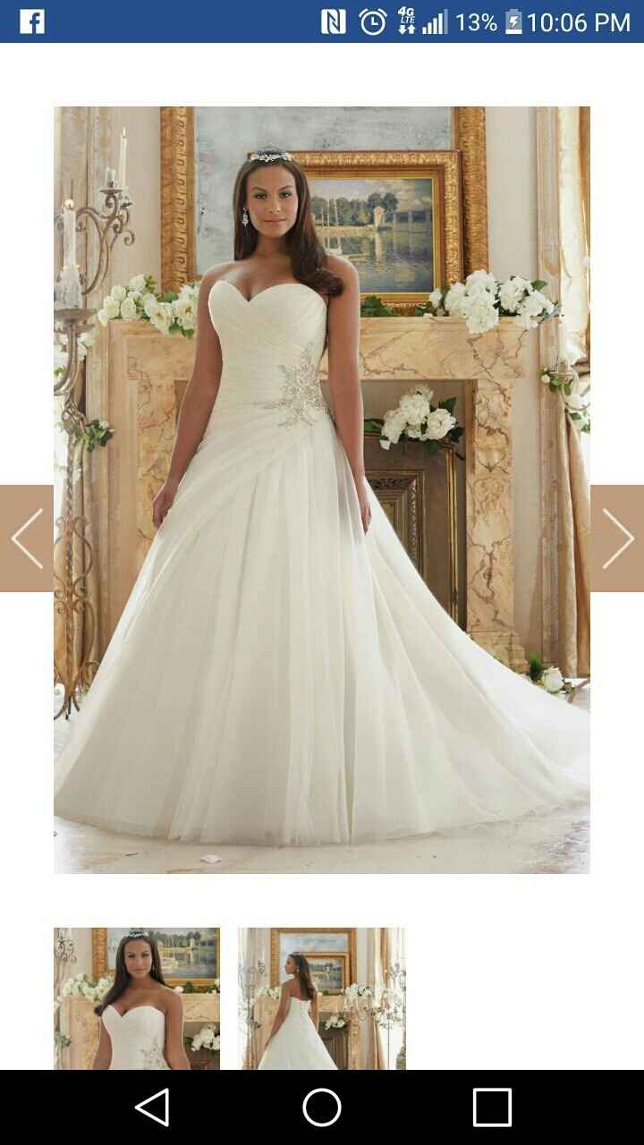 Plus size bride looking for a dress