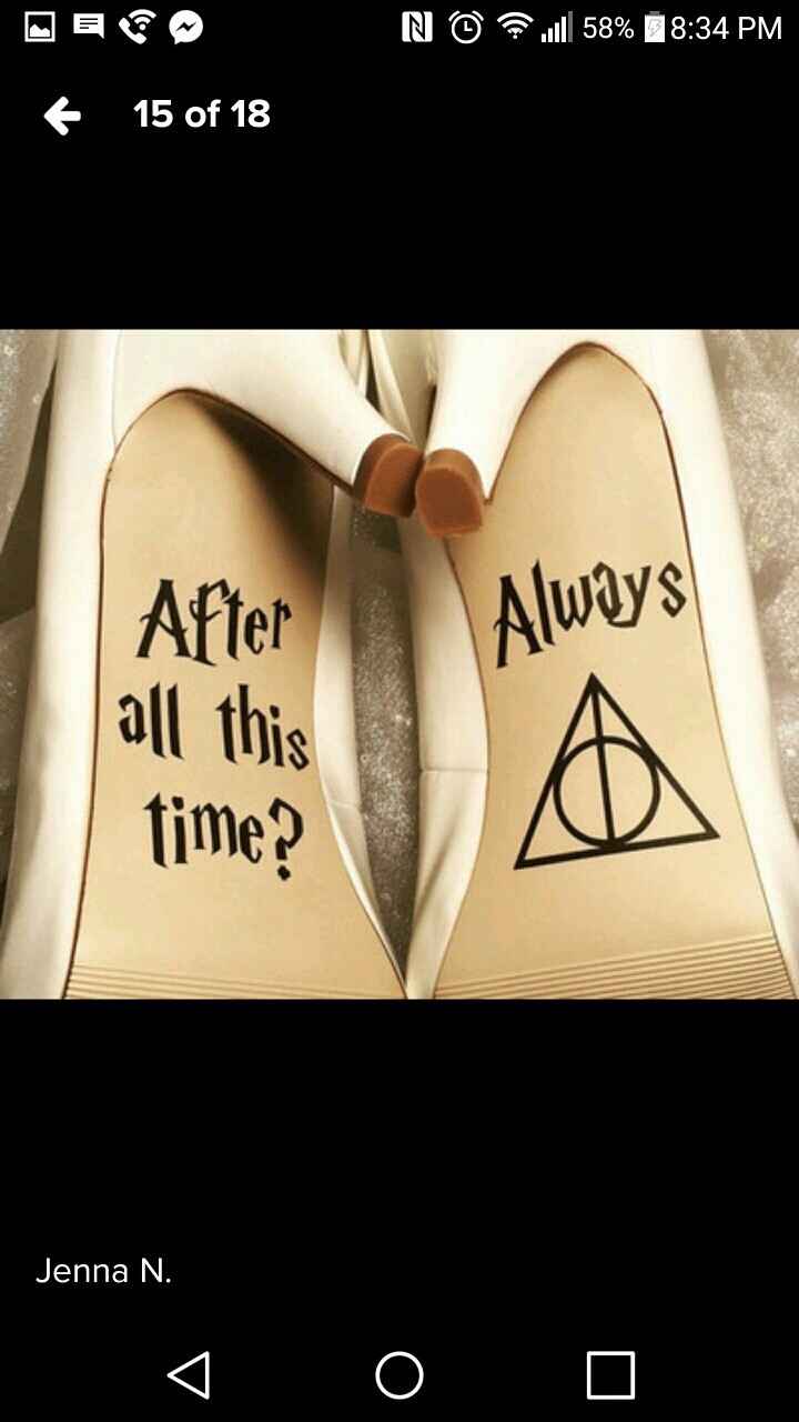 Star Wars/Harry Potter Wedding Ideas