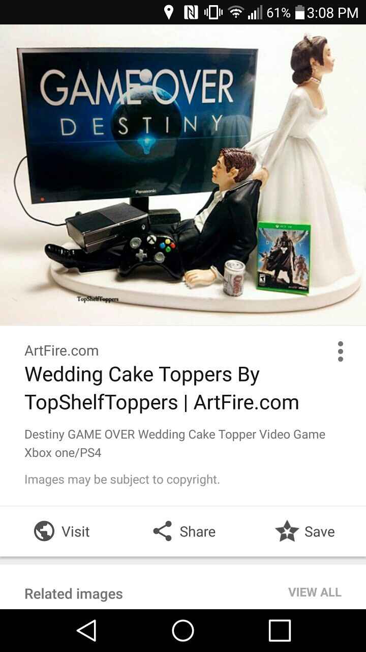 Cake toppers