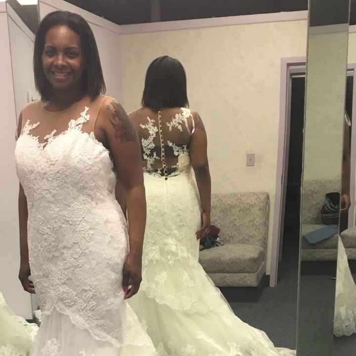 I said yes to the dress!!