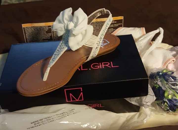 Brides wearing comfortable sandals?  Let me see them!