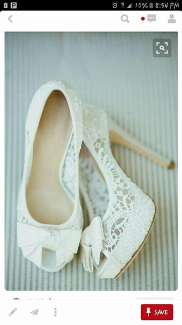 Would love to see everyone's bridal shoes?