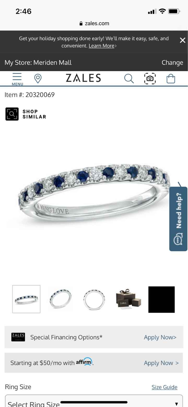 Sapphires as wedding rings! - 1