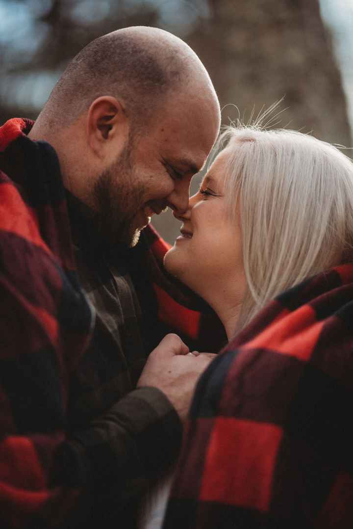 Anyone have engagement photos that are neither cutesy nor glam? - 1