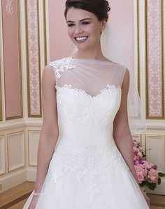 What was your least favorite wedding dress on you?