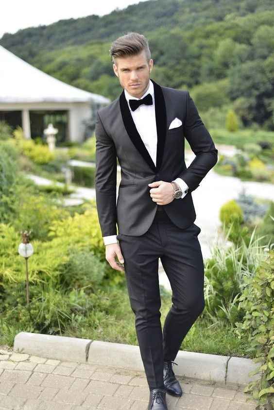 Groom in Grey