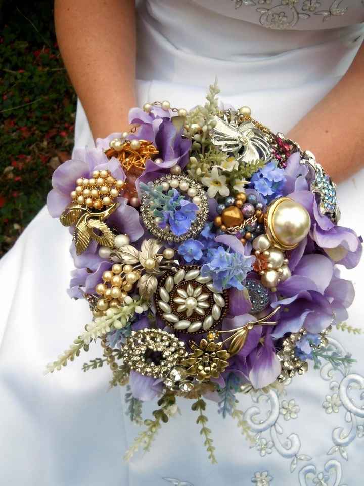Brooch bouquet thoughts