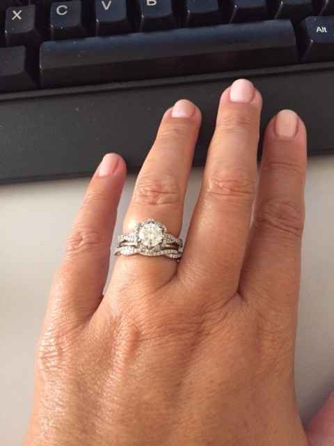 Let's see those beautiful rings lady's!