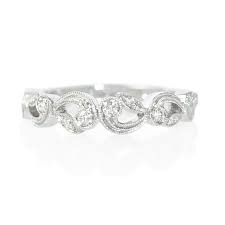 Wedding Band for Unique E-ring?