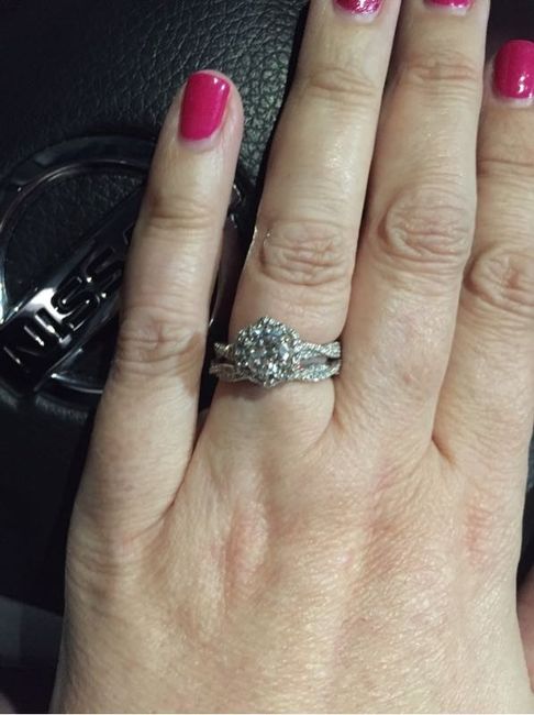 Engagement ring/wedding ring