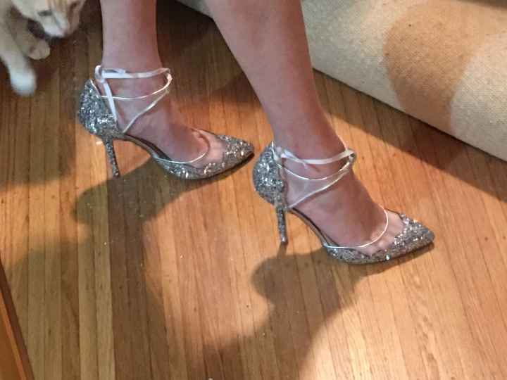 I bought my shoes today!